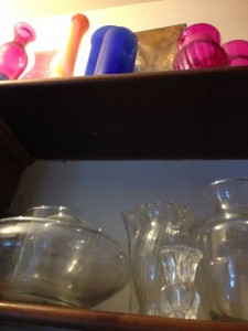 Flower Vases Await Spring Daffodils